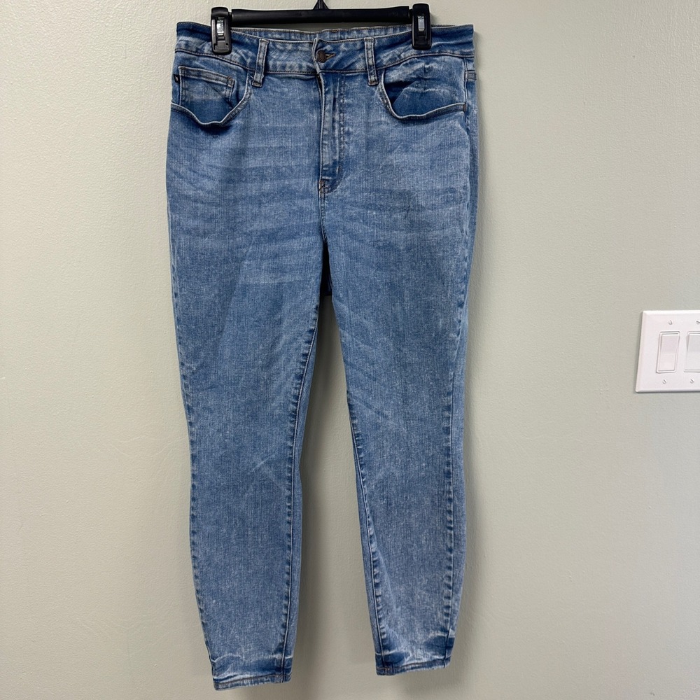 Judy Blue Los Angeles Skinny Fit Jeans Medium Wash High Rise JB88158 Womens 14W